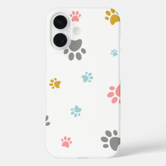 Coques iPhone 16 Cute Cat Paws Phone Case