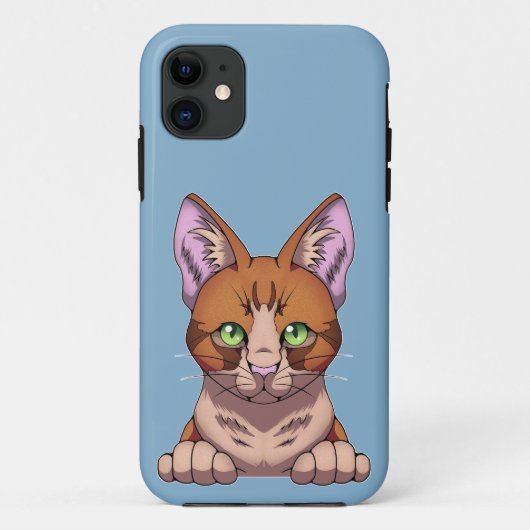 Coques Case-Mate iPhone Cute chat (Dos)