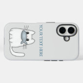 Coques Case-Mate iPhone Cute chat avec poisson Prix (Verso (horizontal))