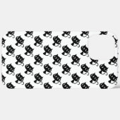 Coques Case-Mate iPhone Cute chats blancs noirs motifs (Verso / Droite)