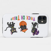 Coques Case-Mate iPhone Cute chats d'Halloween (Dos (Horizontal))