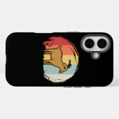 Coques Case-Mate iPhone Cute chèvre Retro (Verso (horizontal))