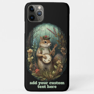 Case-Mate iPhone Case Cute Chipmunk Banjo Fleur sauvage Cottagecore Pers
