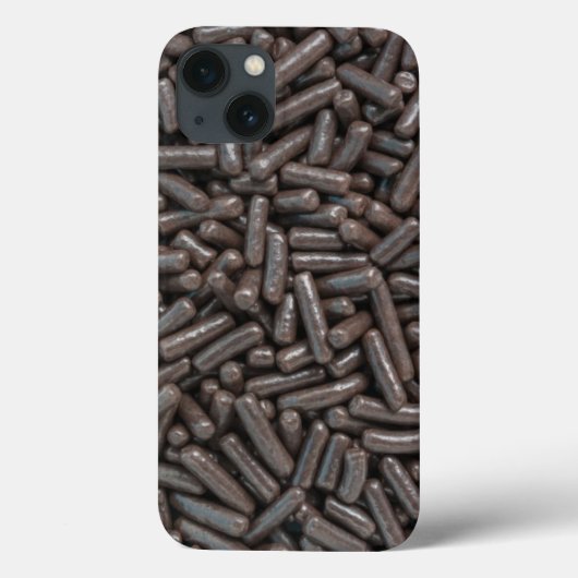 Coques Case-Mate iPhone Cute Chocolate Brown Sprinkles Candy AdĂ (Verso)