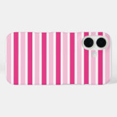 Coques Case-Mate iPhone Cute Classic, rose et blanc (Verso (horizontal))