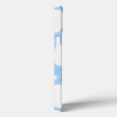 Coques Case-Mate iPhone Cute Clouds Pattern Blue Pink Personalized (Verso / Droite)