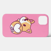 Coques Case-Mate iPhone Cute Corgi Puppy Love (Verso (horizontal))