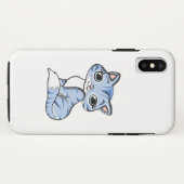COQUES Case-Mate iPhone CUTE CUT SOURIANT CUISINE BLEU SKY AUX YEUX BLEUS. (Dos (Horizontal))