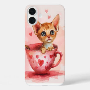 COQUES iPhone 16 PLUS CUTE CUTE CUTERCOLOR CUISINE ASSIS DANS TASSE DE T