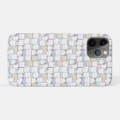 Coques Case-Mate iPhone Cute Doodle Kitten Visages Motif (Dos (Horizontal))