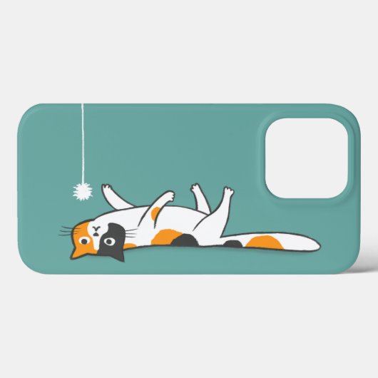 Coques Case-Mate iPhone Cute drôle Calico Chat | Kitty Cat Lover's (Verso (horizontal))