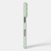 Coques Case-Mate iPhone Cute En vichy Dachshund Monogram Canard Oeuf Bleu (Verso / Droite)