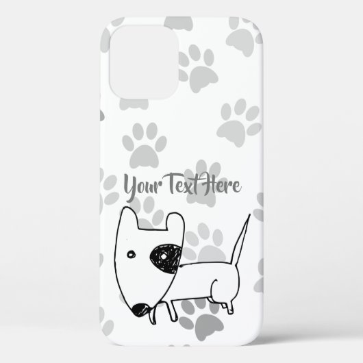 Coques Case-Mate iPhone Cute English Bull Terrier (Verso)