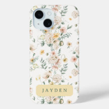 Cute et Dainty Jaune Blush Spring Nom floral
