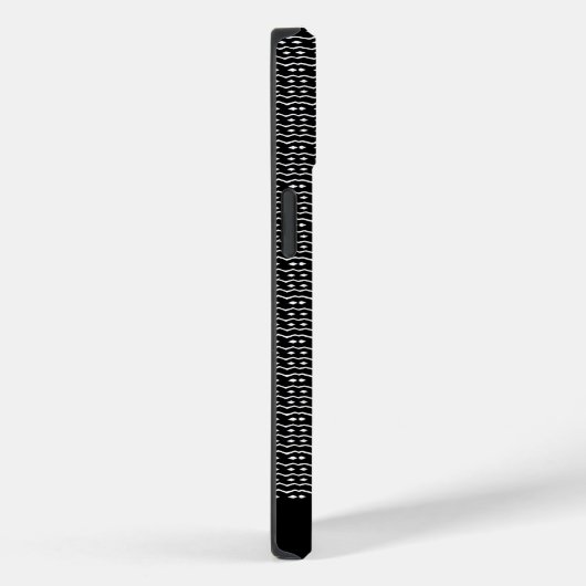 Coques Case-Mate iPhone Cute ethnie noir et blanc Motif (Verso / Droite)