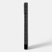 Coques Case-Mate iPhone Cute ethnie noir et blanc Motif (Verso / Gauche)