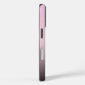 Coques Case-Mate iPhone Cute Feminine Pink Black Ombre Personalized (Verso / Droite)