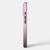 Coques Case-Mate iPhone Cute Feminine Pink Black Ombre Personalized (Verso / Gauche)