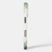 Coques Case-Mate iPhone Cute, floral heureux lapin de Pâques (Verso / Droite)