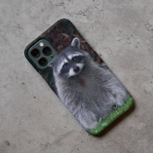 Coques iPhone 16 Cute Forest Raccoon Photo Faune