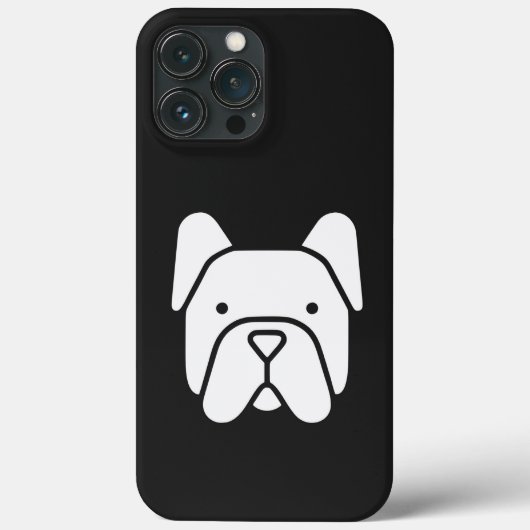 Coques Case-Mate iPhone Cute French Bulldog (Verso)
