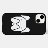 Coques Case-Mate iPhone Cute French Bulldog (Verso (horizontal))