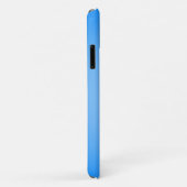 Coques Case-Mate iPhone Cute Giraffe - bleu bébé (Dos/Droite)