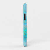 Coques Case-Mate iPhone Cute Girly rose Elephant bleu Aquarelle tendance (Dos/Droite)