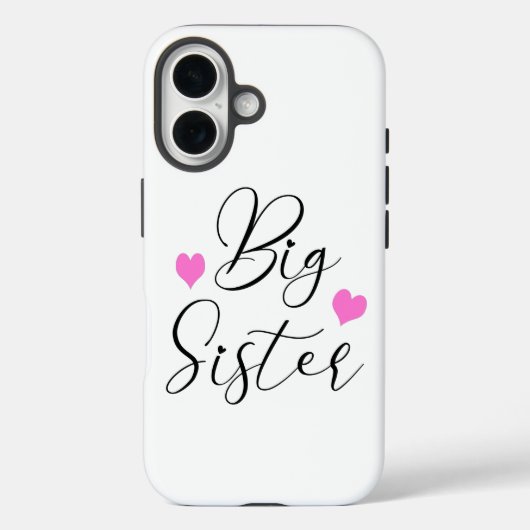 Coques Case-Mate iPhone Cute Grande Soeur (Verso)