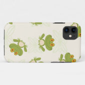 Coques Case-Mate iPhone Cute Green Frog (Dos (Horizontal))