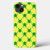 Coques Case-Mate iPhone Cute grenouille cartonnée (Verso)