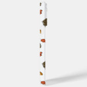 Coques Case-Mate iPhone Cute Hedgehog Automne quitte Motif (Verso / Droite)