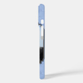 Coques Case-Mate iPhone Cute Holstein Calf & Vache Ciel bleu (Verso / Gauche)