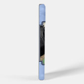 Coques Case-Mate iPhone Cute Holstein Calf & Vache Ciel bleu (Verso / Droite)