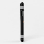 Coques Case-Mate iPhone Cute I Love Cats and Coffee Black (Dos/Droite)