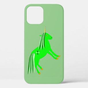 Case-Mate iPhone Case Cute Irish Green et Gold Unicorn