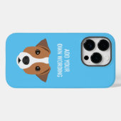 Coques Case-Mate iPhone Cute Jack Russell Chien (Verso (horizontal))