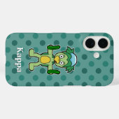 Coques Case-Mate iPhone Cute Kappa avec concombres (Verso (horizontal))