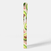 Coques Case-Mate iPhone Cute Kawaii Avocado and Pink Hearts Pattern Sweet  (Verso / Droite)