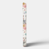 Coques Case-Mate iPhone Cute kawaii chat motif pastel (Verso / Gauche)