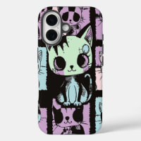 Cute Kawaii Pastel Goth Patchwork Gothique Déplais