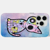 Coques Case-Mate iPhone Cute Kawaii Pastel Goth Patchwork Gothique Déplais (Verso (horizontal))