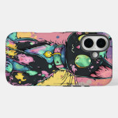 Coques Case-Mate iPhone Cute Kawaii Pastel Goth Patchwork Gothique Déplais (Verso (horizontal))