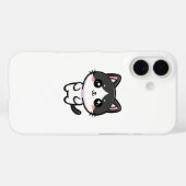 Coques Case-Mate iPhone Cute Kawaii Tuxedo Cat Standing Character (Verso (horizontal))