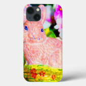 Coques Case-Mate iPhone Cute Kitschy Bunny Rabbit (Verso)