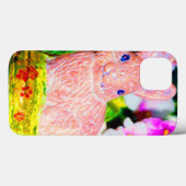 Coques Case-Mate iPhone Cute Kitschy Bunny Rabbit (Verso (horizontal))