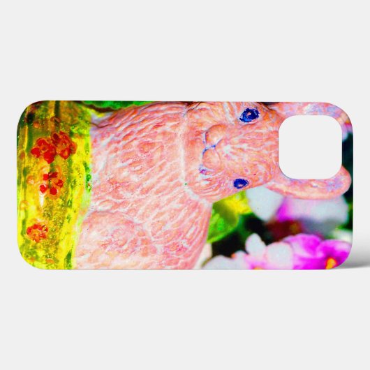 Coques Case-Mate iPhone Cute Kitschy Bunny Rabbit (Verso (horizontal))