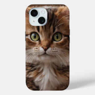 Coque Pour iPhone 15 Cute Kitten