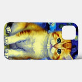 Coques Case-Mate iPhone Cute Kitten Starry Night Van Gogh (Verso (horizontal))