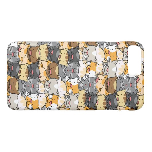 Coques Case-Mate iPhone Cute Kitty Chats (Dos (Horizontal))